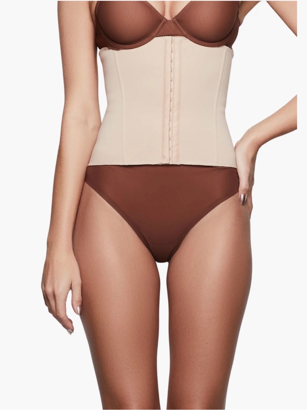 Brand new SKIMS Beige Waist Trainer Waist Cincher Sculpting Shapewear